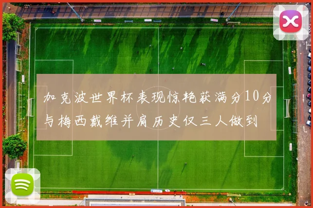 加克波世界杯表现惊艳获满分10分与梅西戴维并肩历史仅三人做到