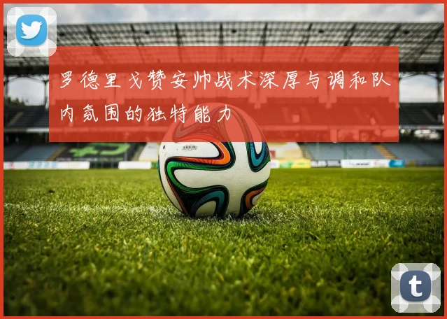 罗德里戈赞安帅战术深厚与调和队内氛围的独特能力
